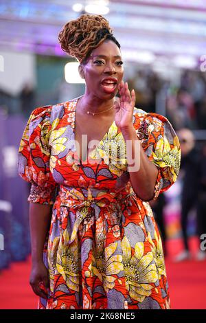 Tanya Moodie participe à la première européenne de l'Empire of Light