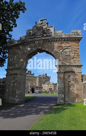 Culzean Castle & Country Park, Maybole, Carrick, Ayr, Écosse, Royaume-Uni Banque D'Images