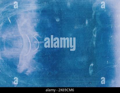 les rayures de poussière recouvrent les grains de texture décolorés Banque D'Images