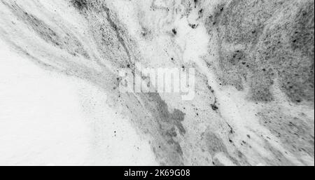 texture bruit de grain motif en marbre noir blanc Banque D'Images