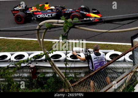 Photographe, Grand Prix du Japon F1 au cours de course international de Suzuka sur 8 octobre 2022 à Suzuka, Japon. (Photo par DEUX HAUTS) Banque D'Images