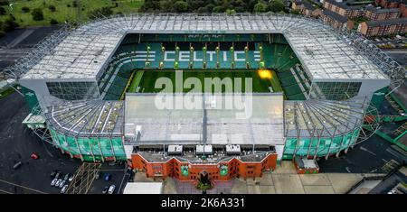 Celtic Stadium of FC Celtic Glasgow - GLASGOW, ÉCOSSE - 05 OCTOBRE 2022 Banque D'Images