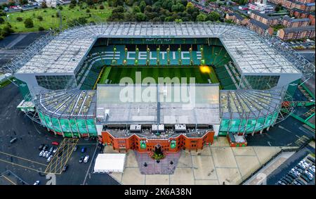 Celtic Stadium of FC Celtic Glasgow - GLASGOW, ÉCOSSE - 05 OCTOBRE 2022 Banque D'Images