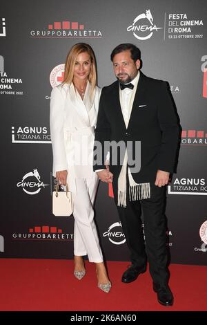Rome, Italie. 12th octobre 2022. Rome, Villa Miani dîner de gala pour la Croix-Rouge, sur la photo: Beatrice Venezi crédit: Agence de photo indépendante/Alamy Live News Banque D'Images