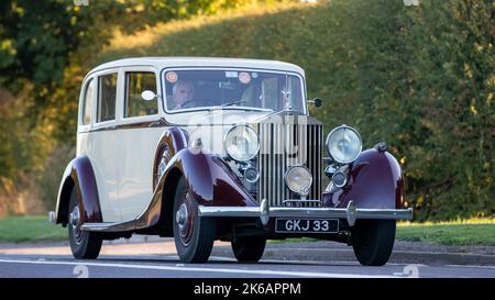 1939 Rolls Royce crème Banque D'Images