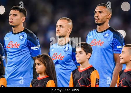 12-10-2022: Sport: Napoli / Ajax NAPELS, ITALIE - OCTOBRE 12: Stanislav Lobotka (SSC Napoli) pendant le match de Championsleague entre SSC Napoli et A. Banque D'Images