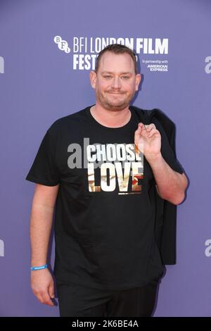 Sven Spannenkrebs assiste à la première du film « les nageurs » lors du BFI London film Festival 2022 Banque D'Images