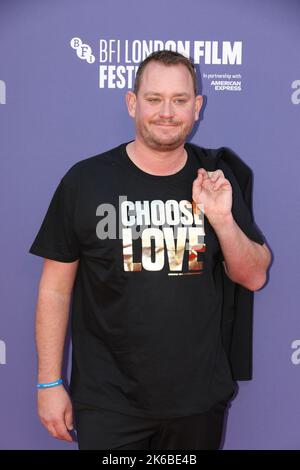 Sven Spannenkrebs assiste à la première du film « les nageurs » lors du BFI London film Festival 2022 Banque D'Images