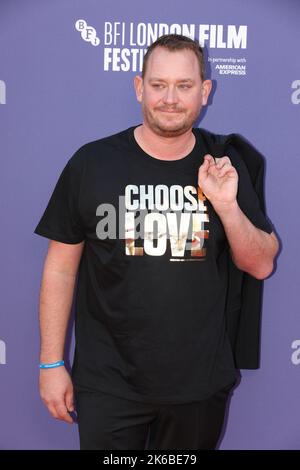 Sven Spannenkrebs assiste à la première du film « les nageurs » lors du BFI London film Festival 2022 Banque D'Images