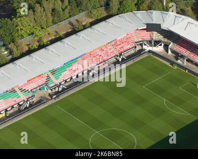 Nimègue, 21th septembre 2022, pays-Bas. Le stade de football de Goffertstadion (stade de Goffert) dans la ville néerlandaise de Nimègue . la maison de Banque D'Images