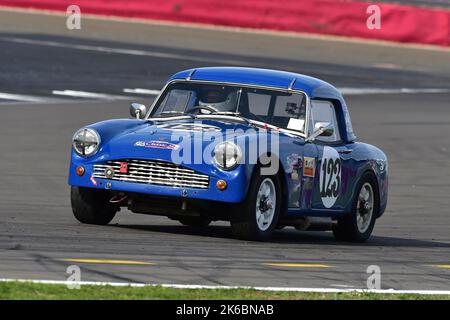 Shaun Haddrell, Nick Watling, Turner climax Mk1, Adams & page Swinging Sixties Group 1, divisé en six classes selon la taille du moteur, une quarante minutes Banque D'Images