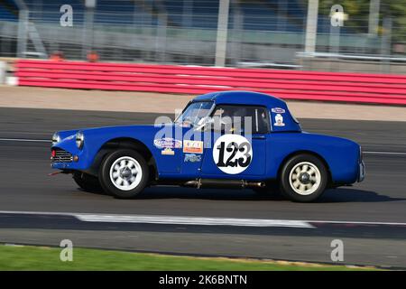 Shaun Haddrell, Nick Watling, Turner climax Mk1, Adams & page Swinging Sixties Group 1, divisé en six classes selon la taille du moteur, une quarante minutes Banque D'Images