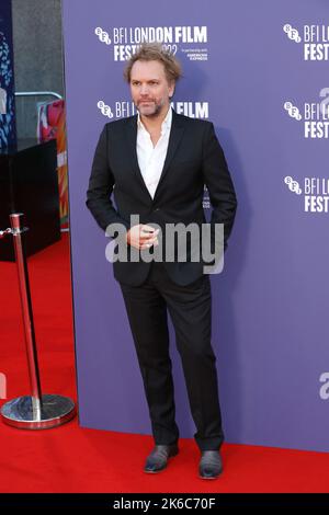 Florian Zeller assiste à la première de 'The son' au BFI London film Festival 66th Banque D'Images