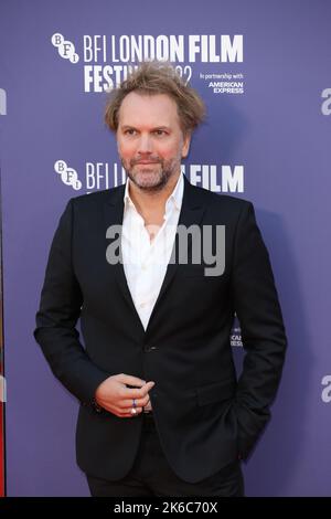 Florian Zeller assiste à la première de 'The son' au BFI London film Festival 66th Banque D'Images
