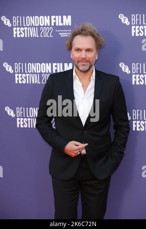 Florian Zeller assiste à la première de 'The son' au BFI London film Festival 66th Banque D'Images