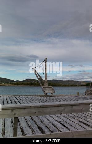 Musée du moulin à scie, près de Namsos, Norvège Banque D'Images