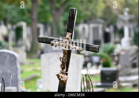 Vienne, Autriche. Le cimetière central de Vienne Banque D'Images