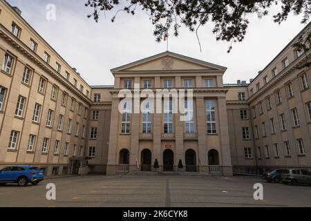 NIK - Bureau de contrôle supérieur de Varsovie, capitale de la Pologne Banque D'Images