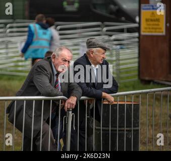 Le salon Bonniconlon et Gymkhana se tiennent chaque année le lundi des fêtes d'août. Banque D'Images