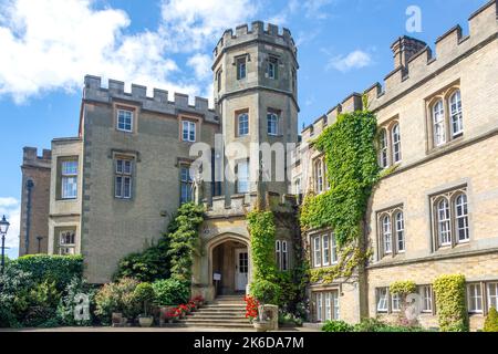 School House, Rugby School, Lawrence Sheriff Street, Rugby, Warwickshire, Angleterre, Royaume-Uni Banque D'Images