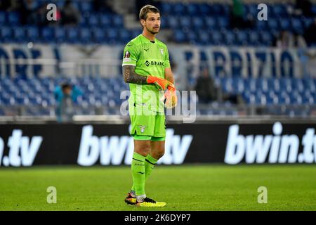 Roma, Italie. 13th octobre 2022. Ivan Provedel de SS Lazio lors du match de football Europa League Group F entre SS Lazio et Sturm Graz au stade Olimpico à Rome (Italie), 13 octobre 2022. Photo Antonietta Baldassarre/Insidefoto crédit: Insidefoto di andrea staccioli/Alamy Live News Banque D'Images