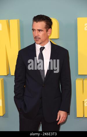 Londres, Royaume-Uni, 13/10/2022, Colin Farrell assiste à la première du film 'The Banshees of Inishenin', un gala American Airlines au BFI London film Festival 66th Banque D'Images