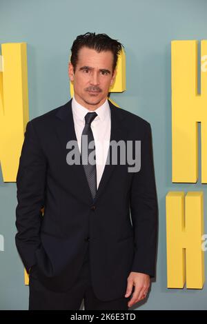 Londres, Royaume-Uni, 13/10/2022, Colin Farrell assiste à la première du film 'The Banshees of Inishenin', un gala American Airlines au BFI London film Festival 66th Banque D'Images