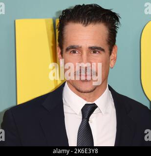 Londres, Royaume-Uni, 13/10/2022, Colin Farrell assiste à la première du film 'The Banshees of Inishenin', un gala American Airlines au BFI London film Festival 66th Banque D'Images