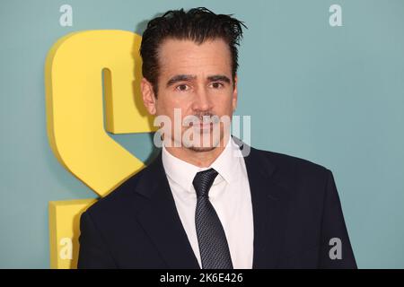 Londres, Royaume-Uni, 13/10/2022, Colin Farrell assiste à la première du film 'The Banshees of Inishenin', un gala American Airlines au BFI London film Festival 66th Banque D'Images