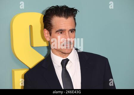 Londres, Royaume-Uni, 13/10/2022, Colin Farrell assiste à la première du film 'The Banshees of Inishenin', un gala American Airlines au BFI London film Festival 66th Banque D'Images