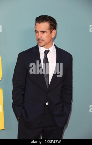 Londres, Royaume-Uni, 13/10/2022, Colin Farrell assiste à la première du film 'The Banshees of Inishenin', un gala American Airlines au BFI London film Festival 66th Banque D'Images