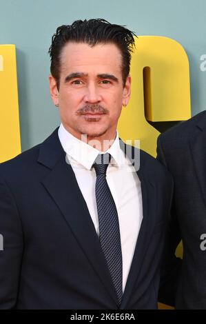 Londres, Royaume-Uni, 13/10/2022, Colin Farrell arrive aux Banshees of Inishenin - UK Premiere Premiere - BFI London film Festival, le 14th octobre 2022, Londres, Royaume-Uni. Banque D'Images