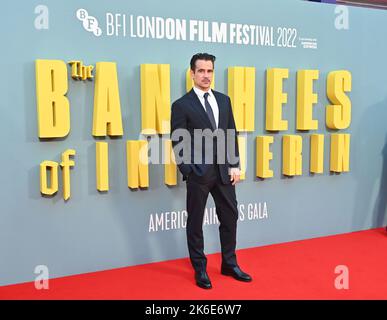 Londres, Royaume-Uni, 13/10/2022, Colin Farrell arrive aux Banshees of Inishenin - UK Premiere Premiere - BFI London film Festival, le 14th octobre 2022, Londres, Royaume-Uni. Banque D'Images