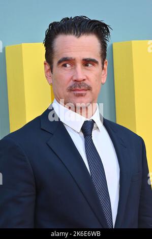 Londres, Royaume-Uni, 13/10/2022, Colin Farrell arrive aux Banshees of Inishenin - UK Premiere Premiere - BFI London film Festival, le 14th octobre 2022, Londres, Royaume-Uni. Banque D'Images