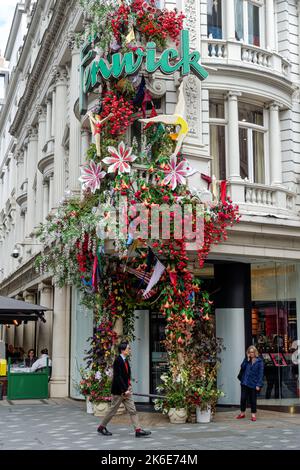 Fenwick grand magasin sur New Bond Street, Londres Angleterre Royaume-Uni Banque D'Images