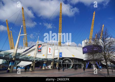 Entrée à la O2 Arena, Londres Angleterre Royaume-Uni Banque D'Images