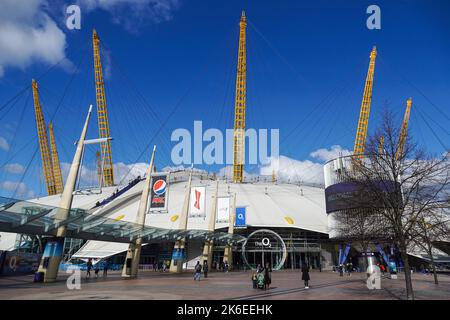 Entrée à la O2 Arena, Londres Angleterre Royaume-Uni Banque D'Images