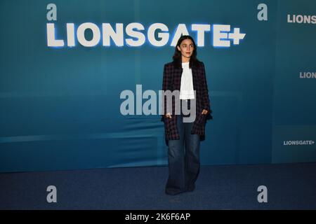 Mexico, Mexique. 13th octobre 2022. L'actrice Ilse Salas participe au tapis rouge Lionsgate plus Entertainment pour promouvoir la nouvelle série télévisée à Antiguo Colegio de San Ildefonso. Sur 13 octobre 2022 à Mexico, Mexique. (Credit image: © Carlos Tischler/eyepix via ZUMA Press Wire) Banque D'Images