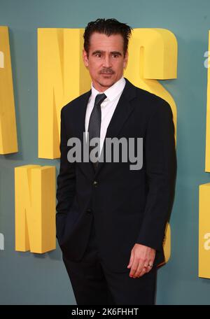 Colin Farrell participe à la première britannique « The Banshees of Inishenin » au Royal Festival Hall sur 13 octobre 2022, à Londres, en Angleterre. Banque D'Images