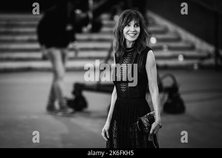 Tapis rouge de il Colibrì avec la fonte entière et les invités au 17th Rome film Fest Banque D'Images