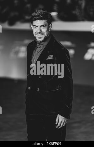 Tapis rouge de il Colibrì avec la fonte entière et les invités au 17th Rome film Fest Banque D'Images