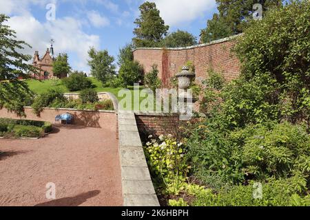 Le jardin clos de la reine Elizabeth à Dumfries House, dans Ayrshire, en Écosse Banque D'Images