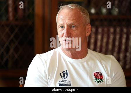 Photo du dossier datée du 20-09-2022 de l'entraîneur-chef d'Angleterre Simon Middleton, qui accepte facilement que le rendez-vous de la coupe du monde de Red Roses avec la France est un 'jeu énorme' en termes de leurs aspirations de tournoi. Date de publication : vendredi 14 octobre 2022. Banque D'Images