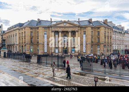 Mairie du 5e arrondissement, place du Panthéon, Paris, France, Europe Banque D'Images