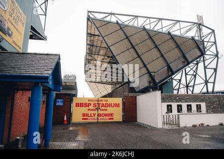 Le club de football de Kilmarnock, connu sous le nom de Killie, est une équipe de football professionnelle écossaise basée dans la ville de Kilmarnock, dans l'East Ayrshire. Banque D'Images