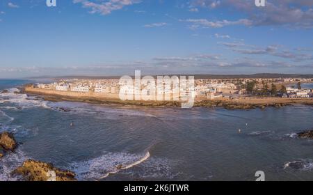 Panorama de l'antenne d'Essaouira city Banque D'Images