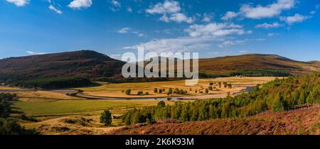 Panorama de Glen Shee dans le Perthshire, Écosse Banque D'Images