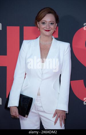 Lauren O'Connor assiste à la première de She Said dans le cadre du BFI London film Festival 66th à Paris, France sur 14 octobre 2022. Photo d'Aurore Marechal/ABACAPRESS.COM Banque D'Images