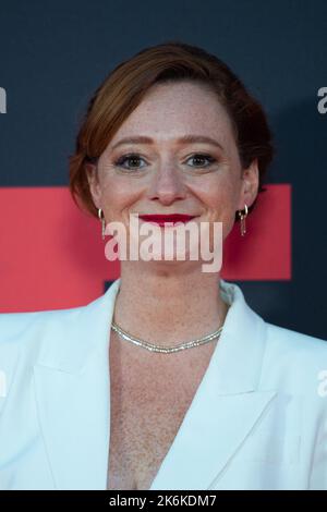 Lauren O'Connor assiste à la première de She Said dans le cadre du BFI London film Festival 66th à Paris, France sur 14 octobre 2022. Photo d'Aurore Marechal/ABACAPRESS.COM Banque D'Images