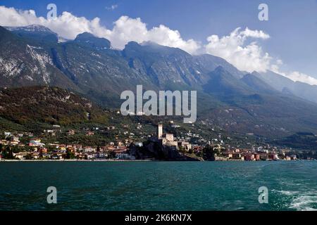 Malcesine, Italie Banque D'Images